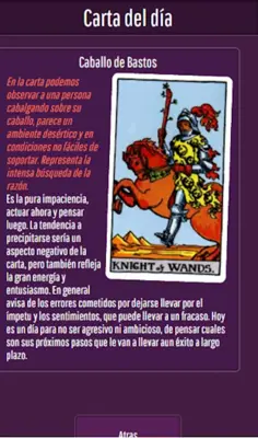 Tarot en español android App screenshot 9